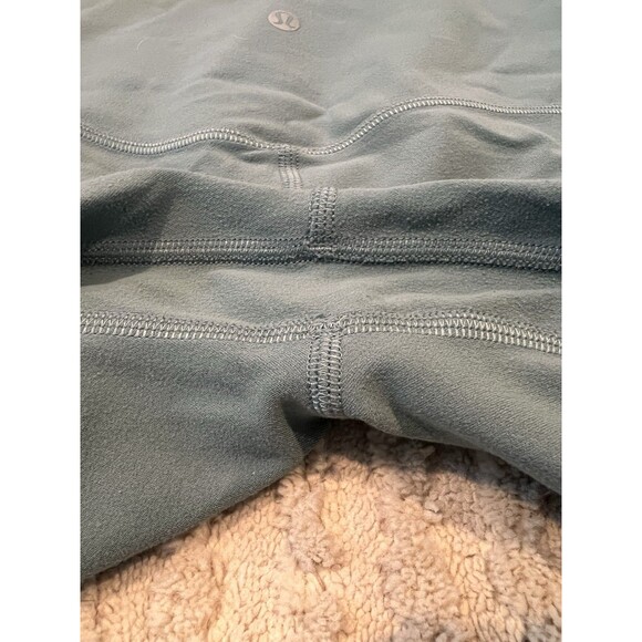 Lululemon Women’s Align Crop 21" Tidewater Teal Size 6 Very GUC Teal Blue-Green - Picture 7 of 7